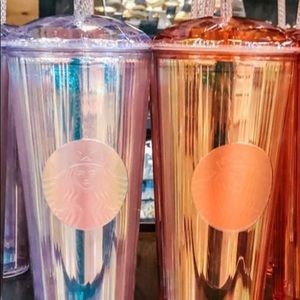 Starbucks iridescent cup(only white cup available)
